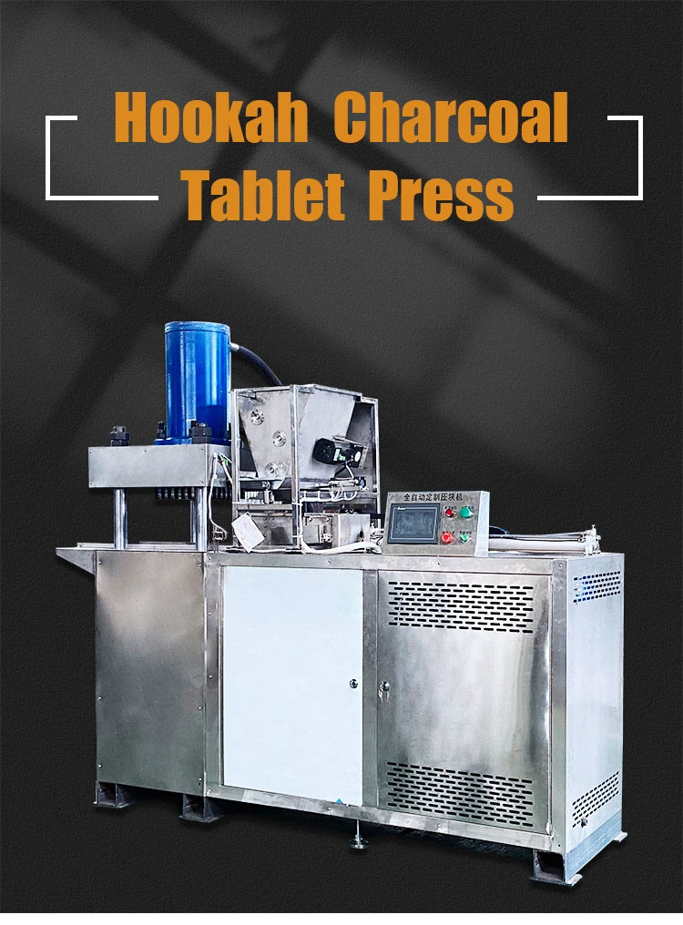 Hydraulic Press High Pressure Shisha Cube Briquette Charcoal Hookah Making Machine