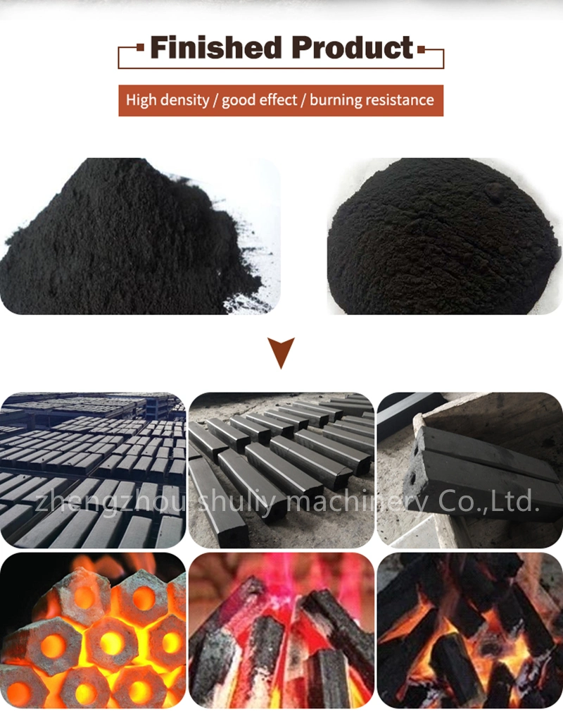 Coconut Shell Charcoal Briquette Extruding Machine Coal Briquette Press Machine