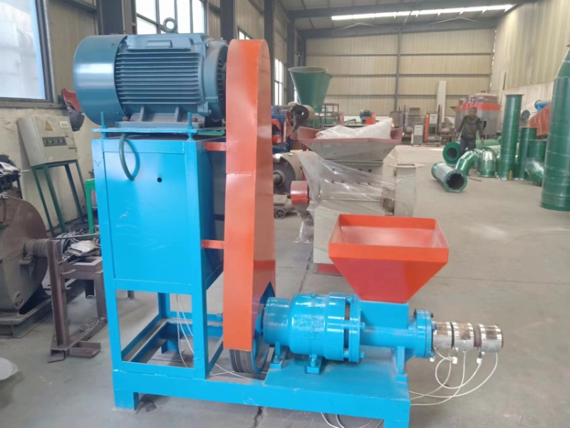 Competitive Compressed Wood Sawdust Biomass Tree Leaves Bamboo Charcoal Coal Briquettes Press Machine