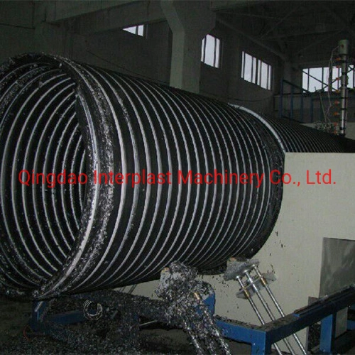 Coal Mine Ventilation HDPE Spiral Hollow Wall Winding Pipe Extruder