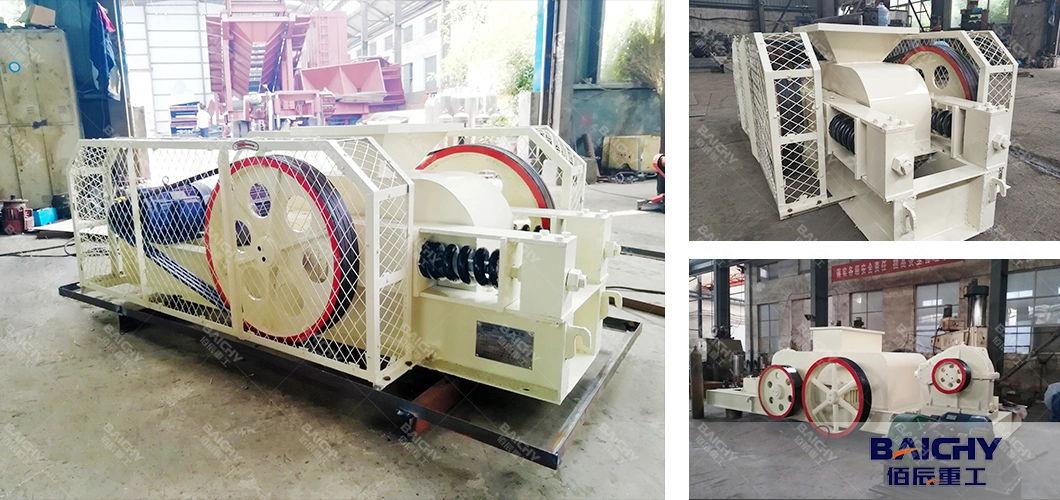 Small Quartz Limestone Rock Stone Sand Making Roll Crusher Price, Coal Double Toothed Mill Roller Crusher Machine Price for Sale