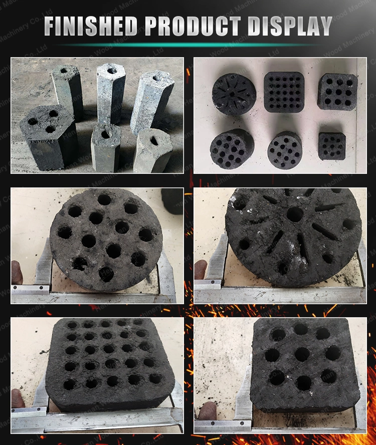 Honeycomb Briquetting Machines Carbon Rod Briquette Machines Peat Briquettes Making Machines