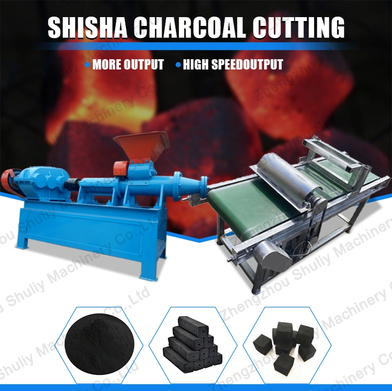 25*25*25mm Cubic Shisha Charcoal Briquette Making Machine