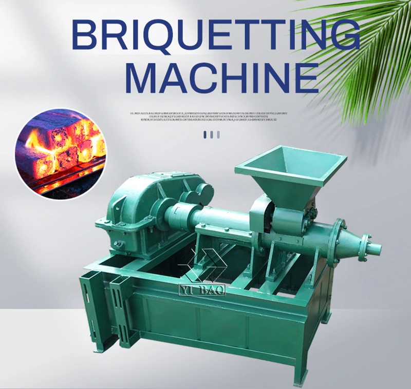 South Africa Coal Briquette Molding Machine Charcoal Powder Cube Press Machine