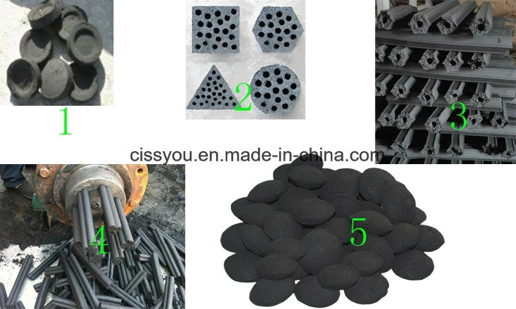 Coal Powder Charcoal Bar Extruder Shisha Briquette Extruding Machine
