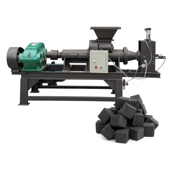 Hot Selling Production Line of BBQ Charcoal Rods Forming Machine Coal Powder Briquette Making Equipment Coal Briquetting Extruder