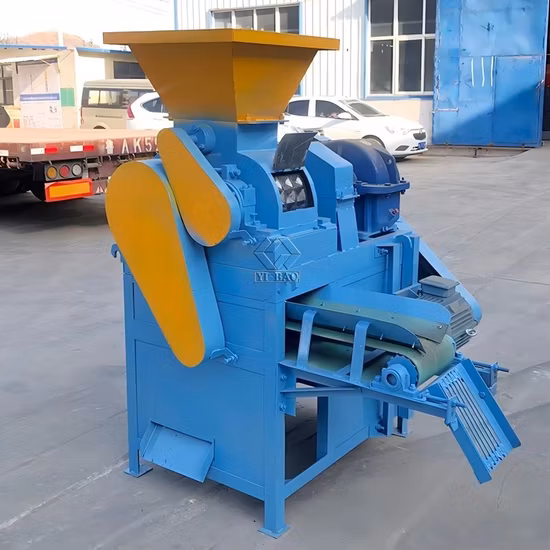 Automatic Coconut Shell New High Capacity Wood Sawdust Coal Ball Pillow Shape BBQ Charcoal Briquette Press Making Machine