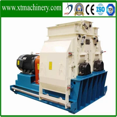 220kw Motor, Double Roller, 132PCS Blades Wood Sawdust Hammer Crusher