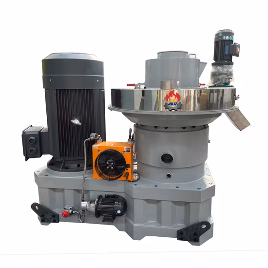 132kw Rice Peanut Husk Biomass Wood Sawdust Bagasse Straw Chips Shaving Efb Press Pelletizer Fuel Biofuel Industry Pellet Making Mill Maker Pelleting Machine