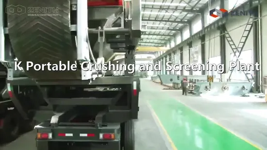 Mobile Stone Machine Jaw/Impact/Cone/Crushing for Iron Gold Ore Rock Mining Crusher Plant