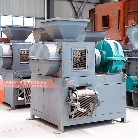 Coke Gypsum Iron Lime Aluminum Powder Sludge Carbon Black Coal Dust BBQ Charcoal Briquette Press Making Machine